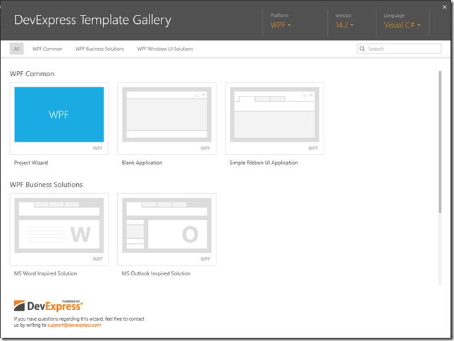 WPF Templates 1