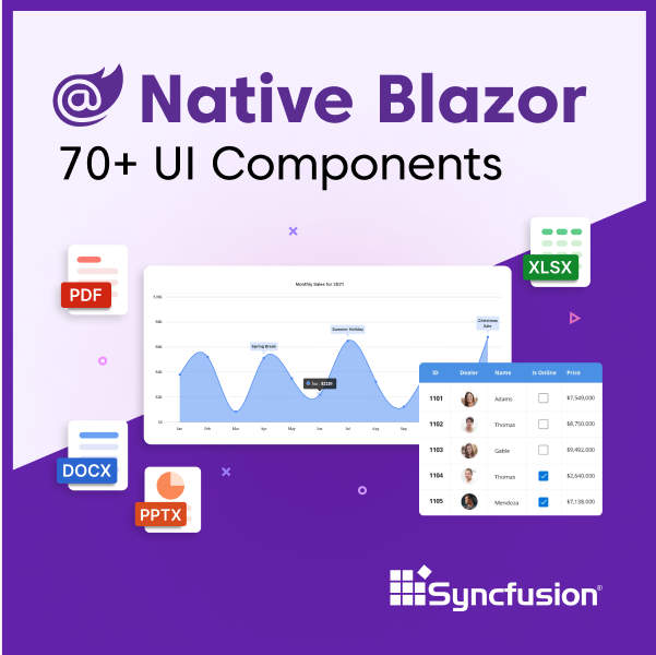 Syncfusion Blazor Tools